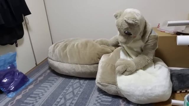 【fursuit vore】New vore suit (tail vore) 着ぐるみボア　尻尾辺