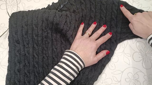 Набор петель рукава из проймы.Как я это делаю.