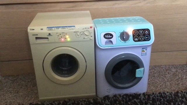 Hoover six toy washing machine || test and wash race (against 5) *500 subscribers/Christmas special
