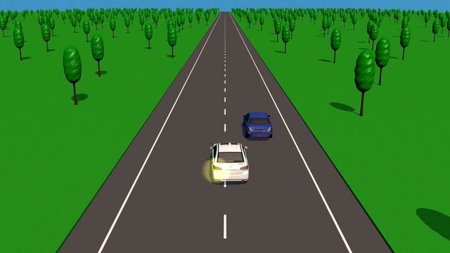 Курс ПДД : Когда разрешен обгон, обгон справа.