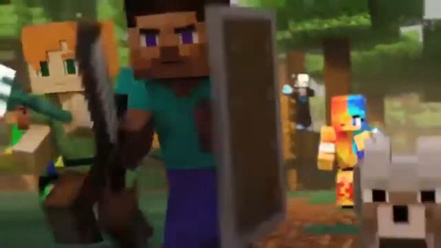 ПЕСНЯ DABRO ЮНОСТЬ КЛИП МАЙНКРАФТ MINECRAFT