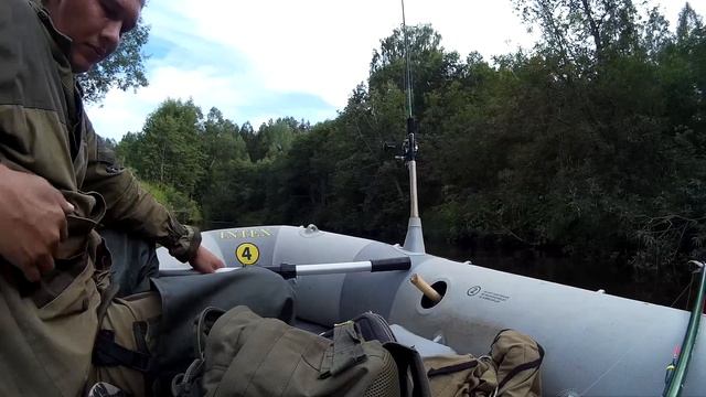 Сплав и рыбалка на реке Бобровка 26.07.2018