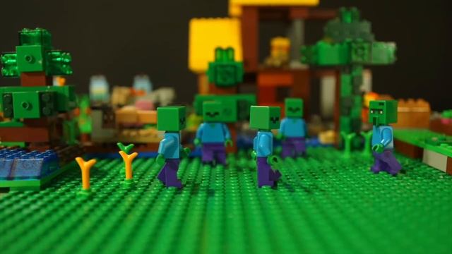 ЭНДЕР ДРАКОН и Пять Ночей с Фредди - Лего НУБик Майнкрафт - LEGO Minecraft