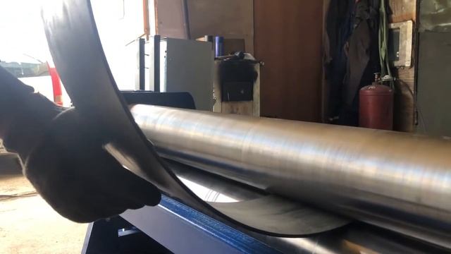 Как правильно вальцевать лист на вальцовочном станке AZMT V1300 / Методы вальцовки листового металл