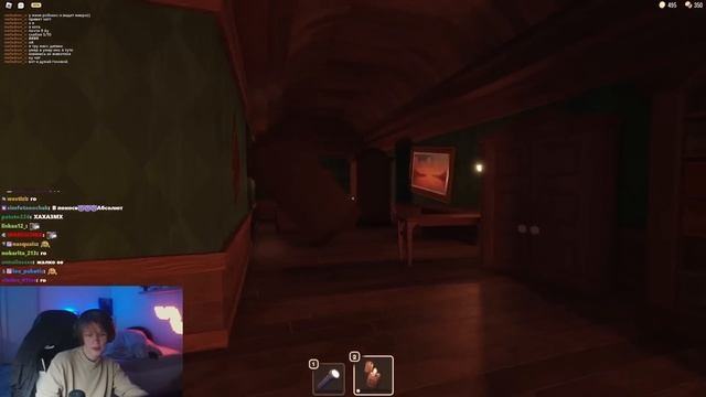 ДИПИНС ИГРАЕТ В РОБЛОКС DOORS И ОБЩАЕТСЯ В НЕКТО МИ