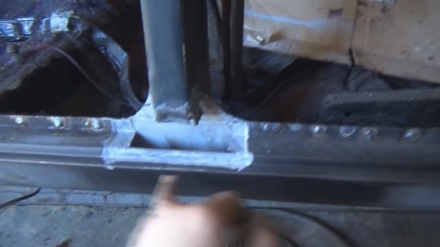 ВАЗ 2107 замена порога Ч2.  Сварка. Шпаклевка. Гравитекс. ФИНИШ.