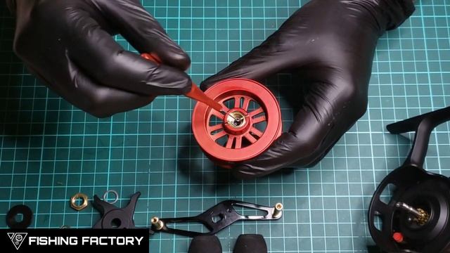 Зимняя катушка Team Dubna Vib Special/Обзор и разбор/Champion rods/