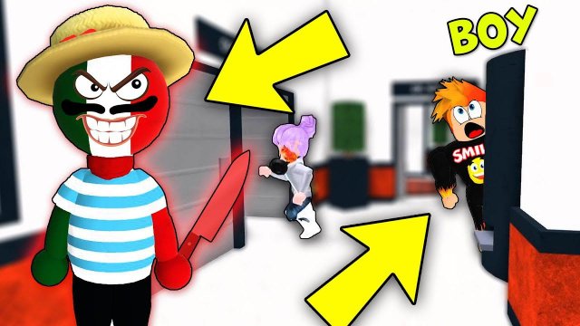 ИТАЛЬЯНСКИЙ УБИЙЦА ВСЕХ *НАЙДЕТ* МАНЬЯК ПРОТИВ СМАЙЛ ФРЕДДИ В МАРДЕР МИСТЕРИ 2 | Roblox