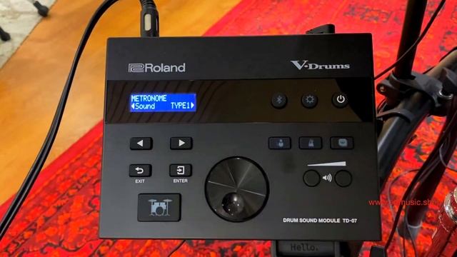 ROLAND TD-07 . Полный обзор электронных барабанов
