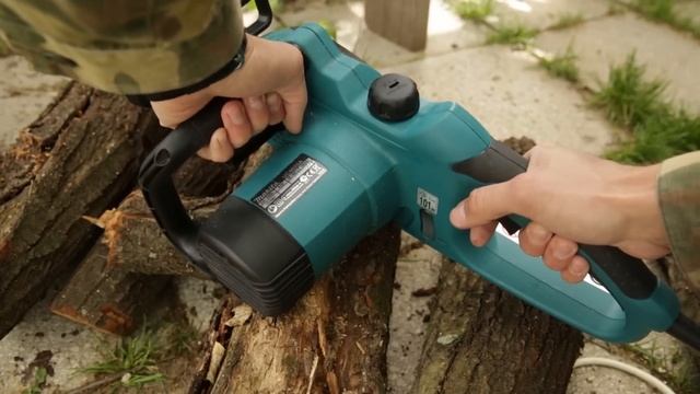 Цепная электропила Makita UC4020A - Обзор и Тест