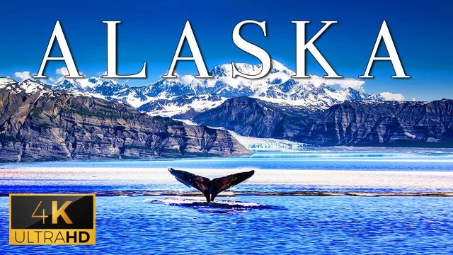 FLYING OVER ALASKA (4K UHD)- Relaxing Music Along With Beautiful Nature Videos - 4K UHD TV