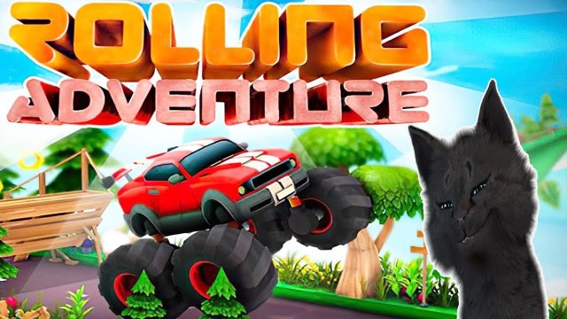 СУПЕР КОТ УЧАСТВУЕТ В ГОНКАХ НА МАШИНАХ ? ВЫЖИВАНИЕ Rolling Adventure