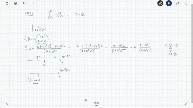 Практика по  математическому анализу 17 июня 2020 года