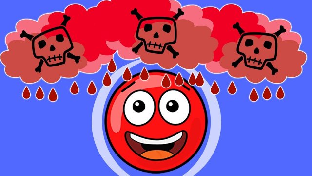 Новый КРАСНЫЙ ШАР #5. 13-14 УРОВНИ. Мультик ИГРА New Red Ball 2