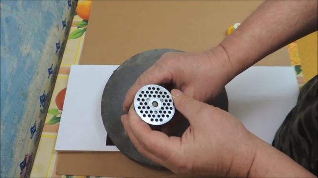 Как наточить ? нож-решетку мясорубки ? за пять минут. Meat grinder.