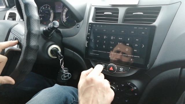 TEYES CC3 настройка кнопок руля на Hyundai Solaris.
