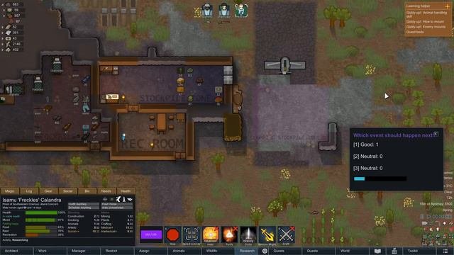 Rimworld - Magical Misadventures Ep 1 | Live stream 26/03/20 | Royalty DLC + A Rimworld of Magic