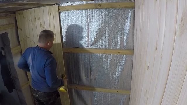 Обшивка вагонкой в бане своими руками
