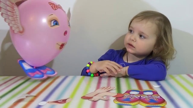 Шарики с глазками надуваем глазки ротик ручки Balloons with eyes inflate stickin