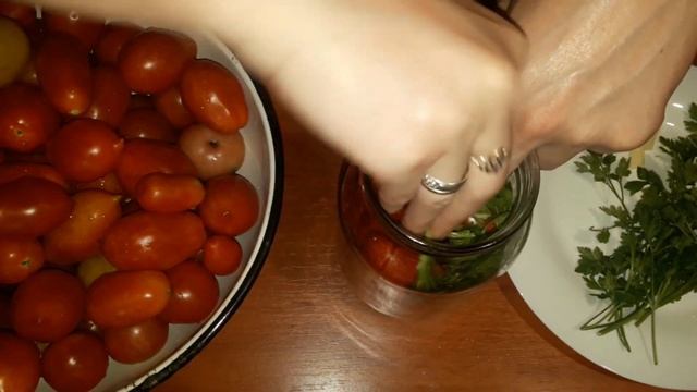 Маринованные помидоры с зёрнами горчицы Вкусные помидоры на зиму