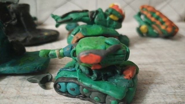 где помощь - мультики про танки из пластилина #танки #мультик #геранд #шкибидитуалет #мультик