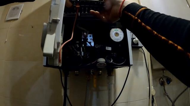 Замена форсунок и перенастройка на сжиженный газ Baxi fourtech