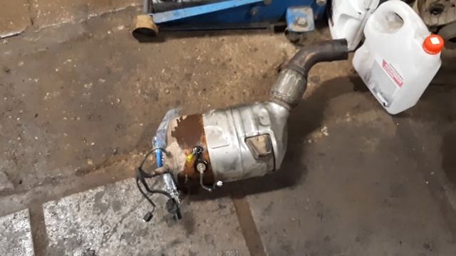 Промывка сажевого фильтра (DPF)