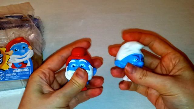Смурфики игрушки открываем smurfs toys open