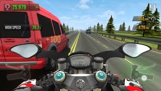 Гонки на Мотоцикле. Видео для Детей. Симулятор 2016. Highway Traffic Rider.mp4