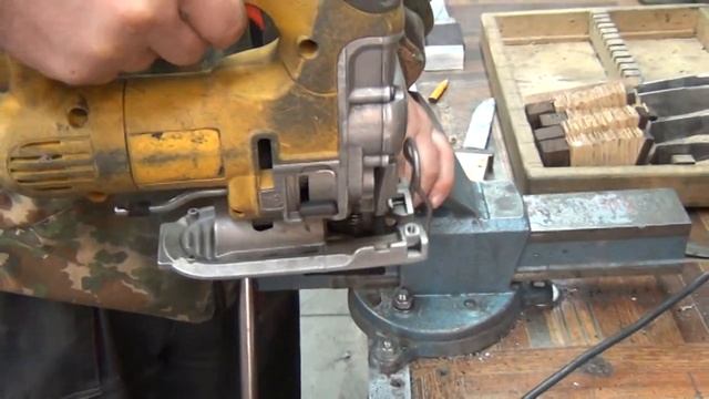 Накладной монтаж рукоятки ножа (кузница "Желелезные братья")