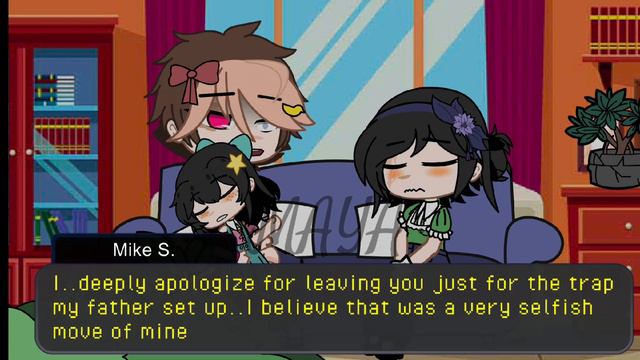 Afton's Meet Michael's Family//Afton Family//My AU//Shi Post//Gacha Club