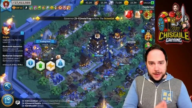 GUIDE to 30 million power in Rise of Kingdoms (rok)