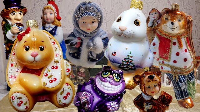 Наши елочные игрушки 2022 Часть пятая - формовые игрушки Ариэль, Irena, XMAS TOYS, Лауша, Impuls