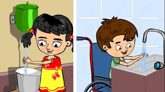 Ролик для детей о мытье рук