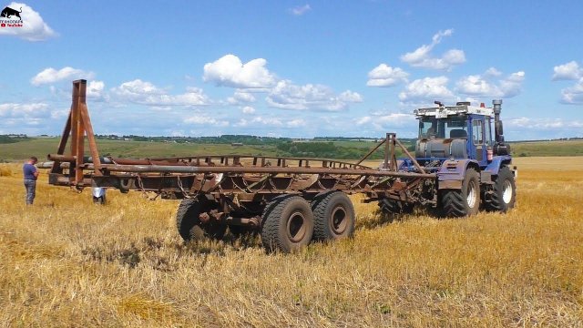 Догадайся как выгружает прицеп!