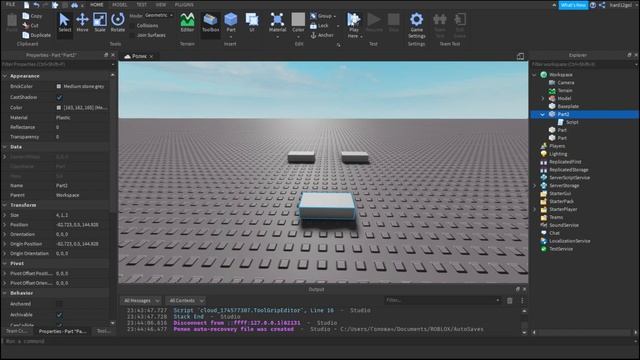 Азы скриптинга в Roblox Studio | Роблокс студио скрипты