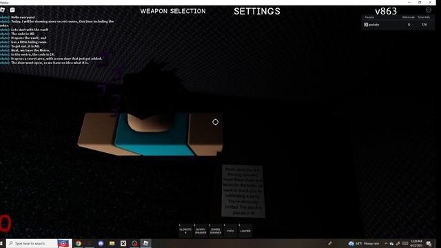 All new secret rooms, and their codes! (Updated) | Roblox Bloodtide