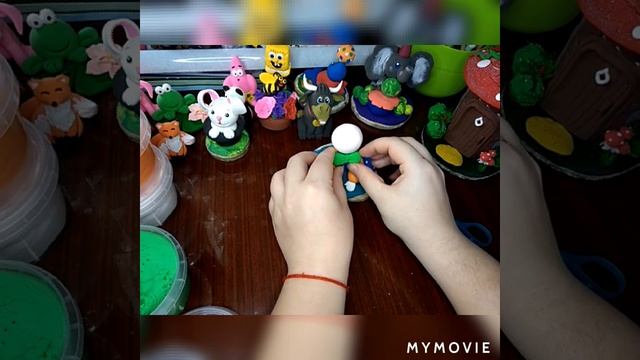 DIY. Клоун ? из полимерной глины. Лепим с удовольствием. поделки подарки своими руками Polymer clay