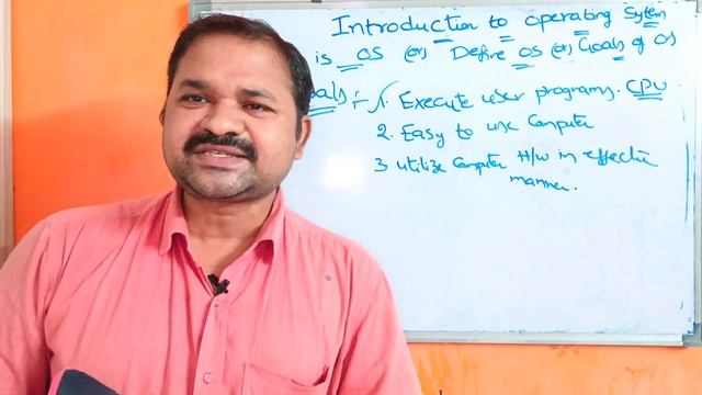 Introduction to Operating Systems || Operating System Definition || Goals ||What is Operating Syste