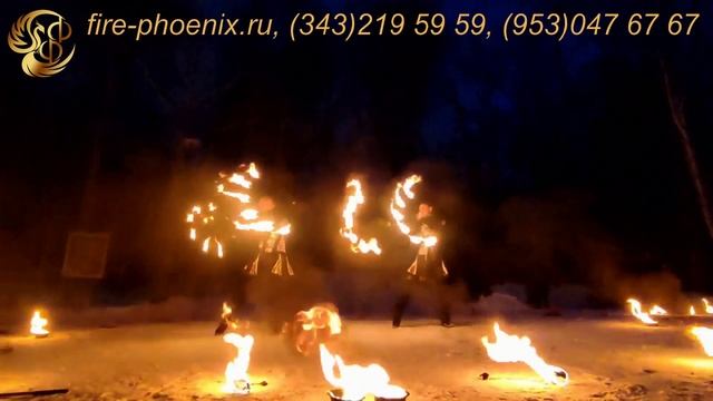 "Рождественский" - fire show.mp4