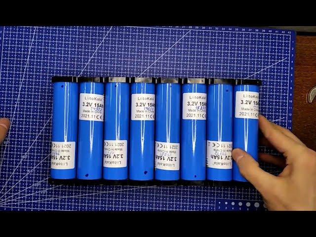 Сборка аккумулятора из элементов 33140 Lifepo4
