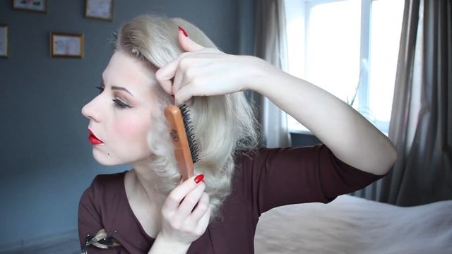 1950s Old Hollywood Diva Hairstyle Tutorial