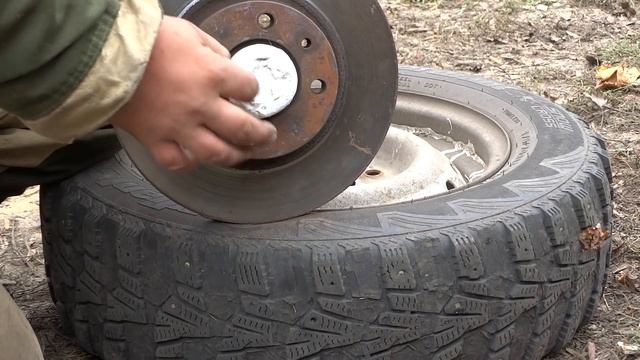 ЖИГУЛЁВСКИЕ КОЛЕСА на мотоблок!Своими руками!