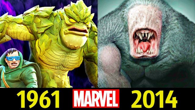 Человек Крот - Эволюция (1961 - 2014) ! Все Появления Харви Элдера !