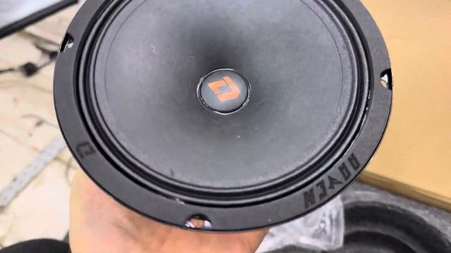 Замена/установка) штатной акустики/динамиков) Лада Гранта на динамики  DL Audio Raven 165