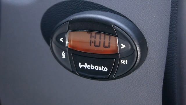 Как настроить пульт Webasto