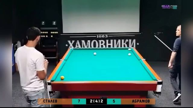 Коммерция. Сталев - Абрамов. Комментарии. Бильярд. Легенда 2020.