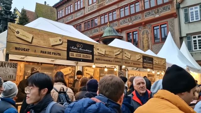 Рождество в Германии. Лучшие рождественские ярмарки около Штутгарта. Шоколадный фестиваль Тюбингена
