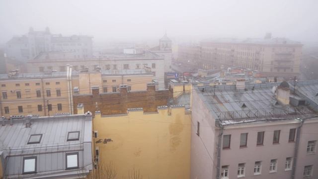 Город в тумане