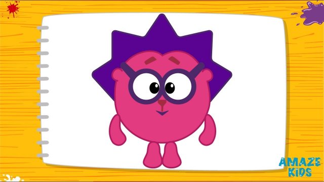 Как Нарисовать Ёжика из Смешариков. Учимся Рисовать Героев Мультфильма. Уроки Рисования для Детей